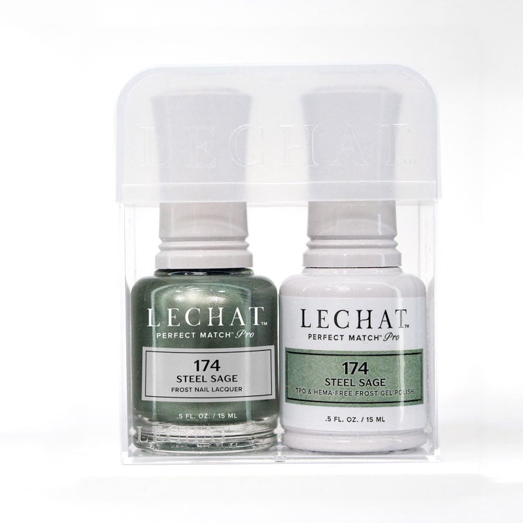 Lechat Perfect match Pro Gel & Lacquer Steel Sage PROD174
