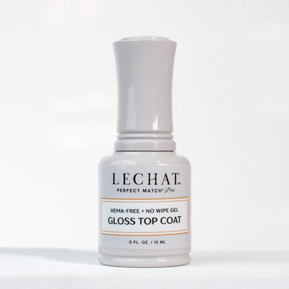 Lechat Perfect match Pro Gel HEMA free Gloss Top Coat 0.5 oz
