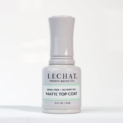 Lechat Perfect match Pro Gel HEMA free Matte Top Coat 0.5 oz