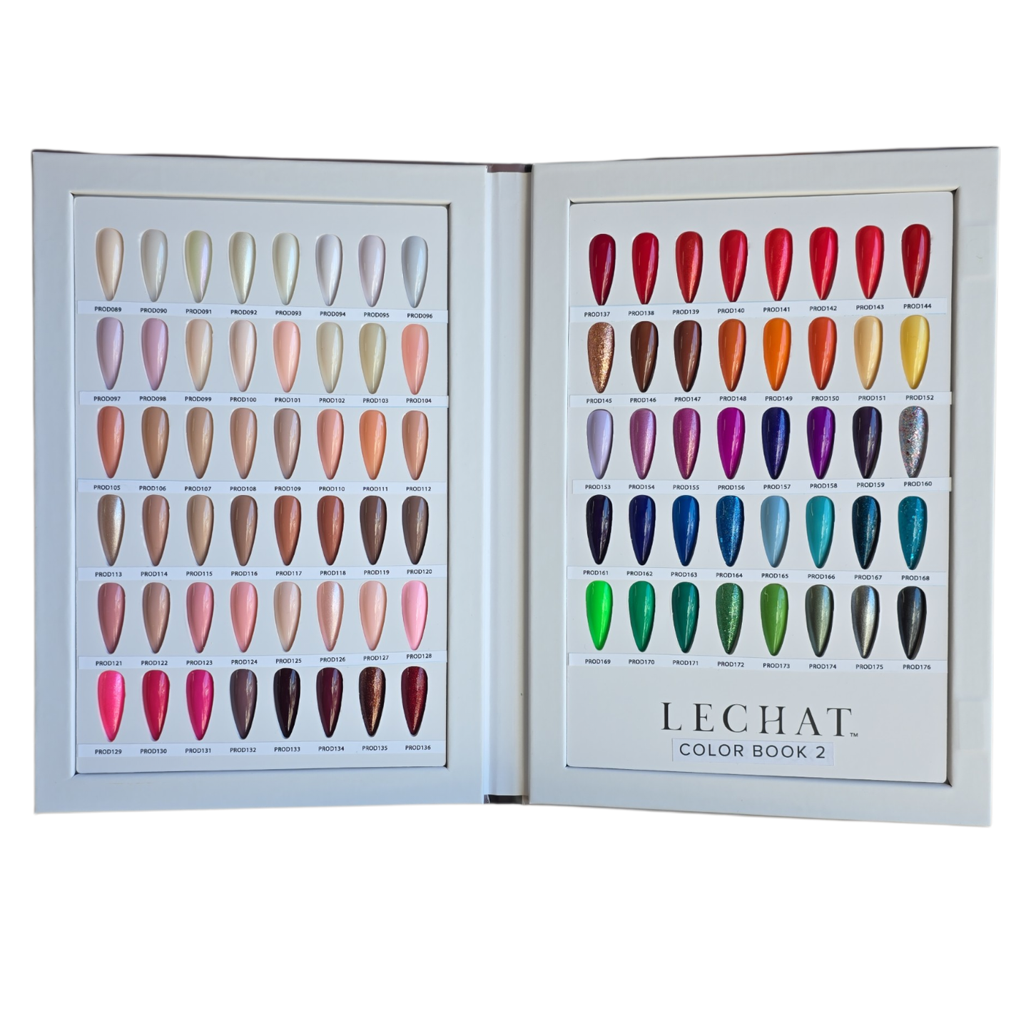 Lechat Perfect match Pro Gel & Lacquer HEMA free Set 2 (089 to 176)