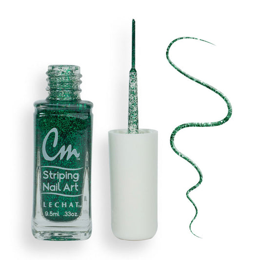 Lechat CM Nail Art Green Glitter - #CM33