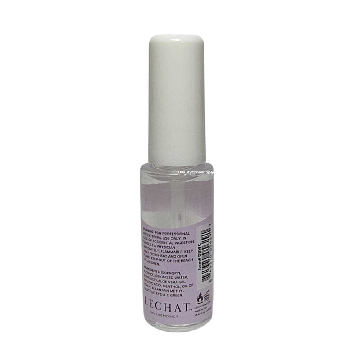 Lechat Design brush With cleaner 0.33 oz - BeautyzoneNailSupply