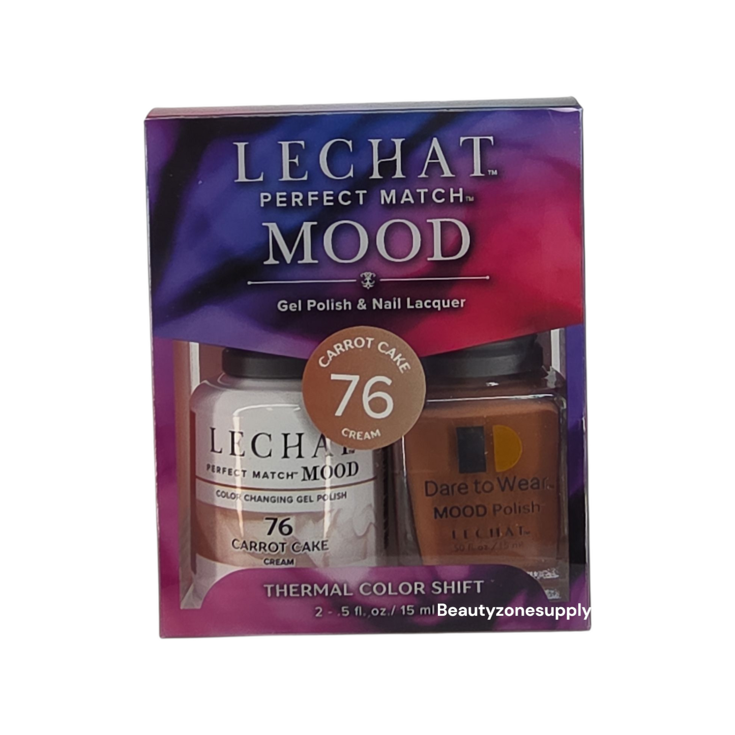 Lechat Perfect Match Mood Changing Color Duo Carrot Cake #PMMDS76