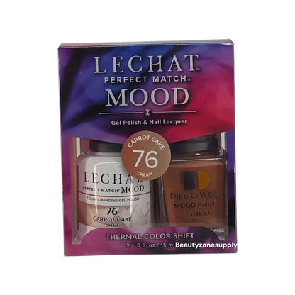 Lechat Perfect Match Mood Changing Color Duo Carrot Cake #PMMDS76