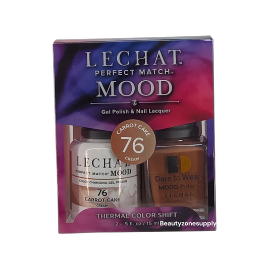 Lechat Perfect Match Mood Changing Color Duo Carrot Cake #PMMDS76