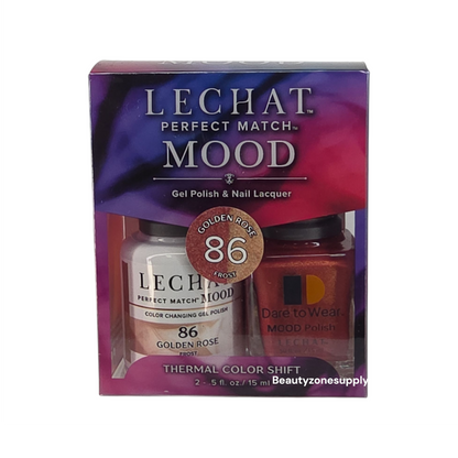 Lechat Perfect Match Mood Changing Color Duo Golden Rose #PMMDS86