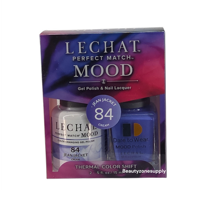 Lechat Perfect Match Mood Changing Color Duo Jean Jacket #PMMDS84
