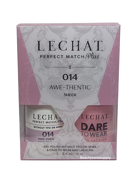 Lechat Perfect Match Plus TPO & HEMA Free Duo Awe-Thentic PMD014