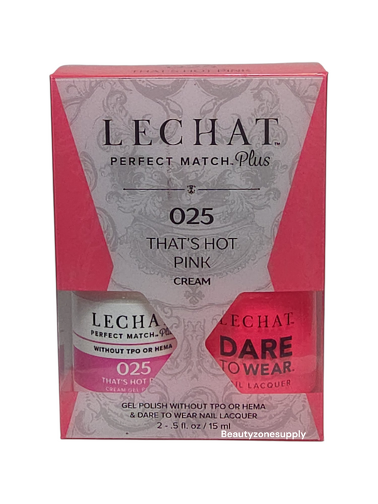 Lechat Perfect Match Plus TPO & HEMA Free Duo That's Hot Pink PMD025