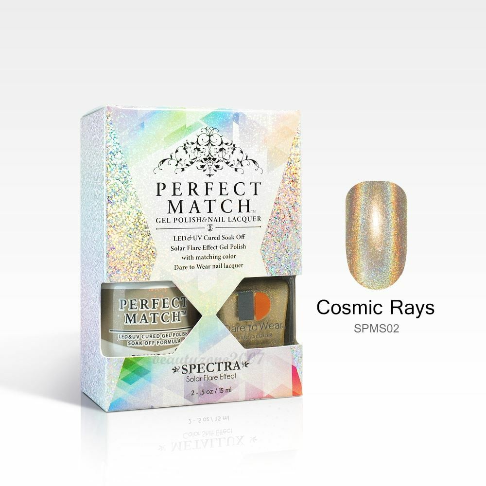 Lechat Perfect Match Spectra Gel & Lacquer Cosmic Rays 0.5 oz SPMS02