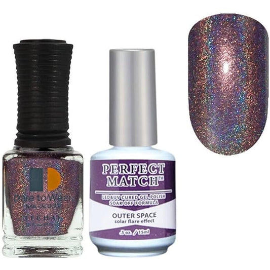 Lechat Perfect Match Spectra Gel & Lacquer Outer Space 0.5 oz SPMS12