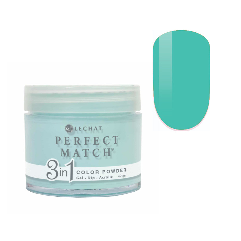 Lechat Perfect match Dip Powder Teal me about it 42 gm pmdp257