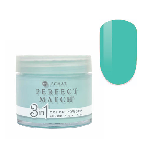 Lechat Perfect match Dip Powder Teal me about it 42 gm pmdp257