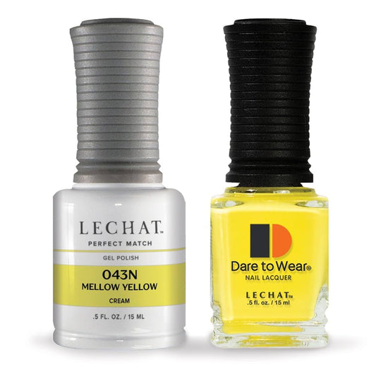 Lechat Perfect match Duo Gel & Lacquer Mellow Yellow PMS043N