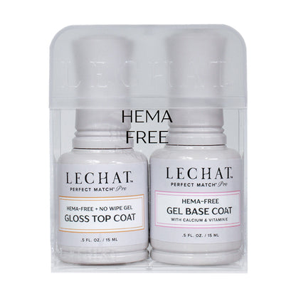Lechat Perfect match Pro Gel & Lacquer HEMA free Base & Top PRODBT - BeautyzoneNailSupply