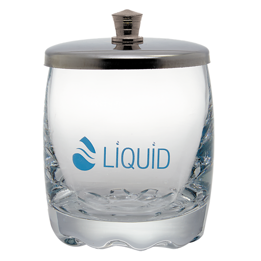 Liquid Glass Jar with Stainless Steel Lid, 60 mL DL-C591