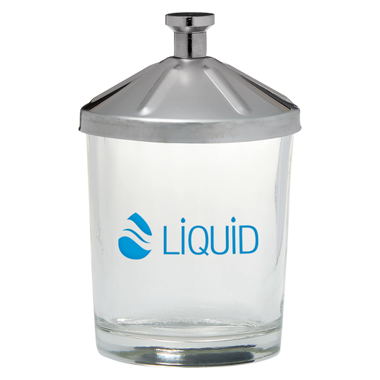 Liquid Glass Jar with Stainless Steel Lid, 75 mL DL-C602
