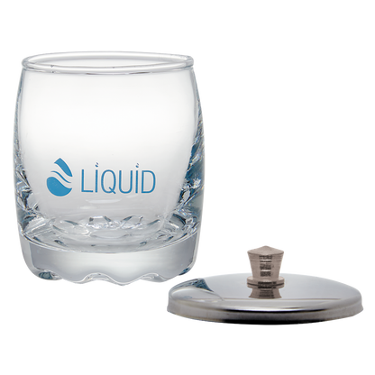 Liquid Glass Jar with Stainless Steel Lid, 60 mL DL-C591