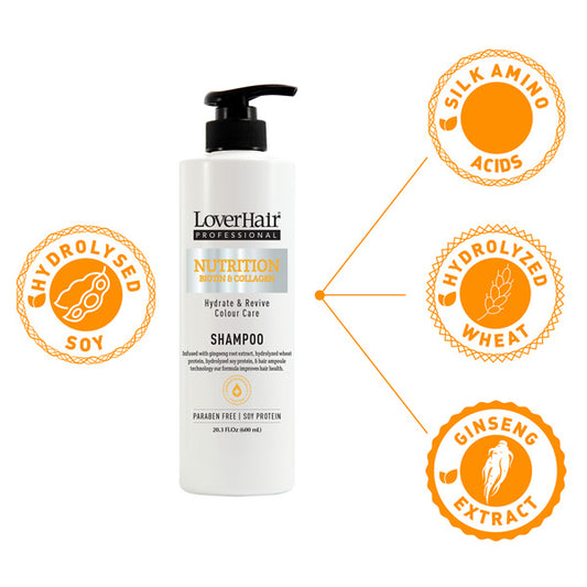 Lover's Hair Professional Nutrition Colour Care Shampoo 20.3 fl oz-600mL