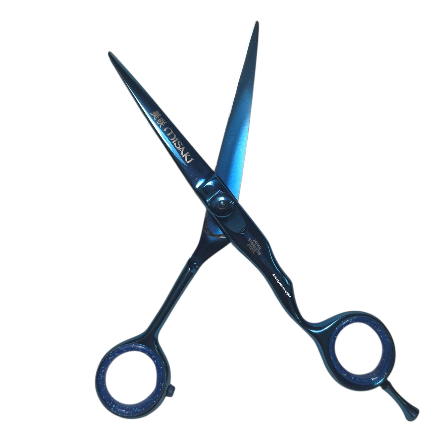 MISAKI Professional Hair-Cutting Shear – Japanese Stainless Steel Blue 6 in