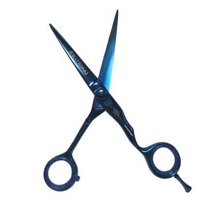 MISAKI Professional Hair-Cutting Shear – Japanese Stainless Steel Blue 6 in