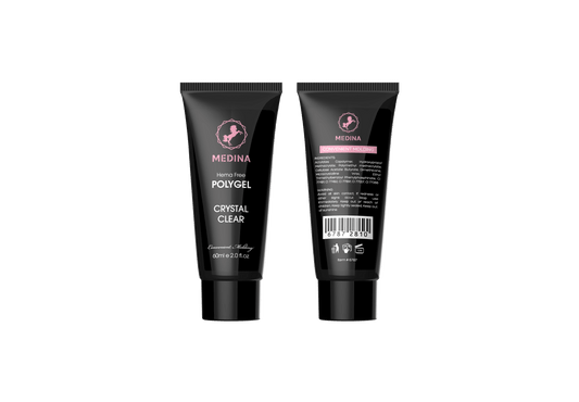 Medina PolyGel Crystal Clear 60ml 2 fl oz
