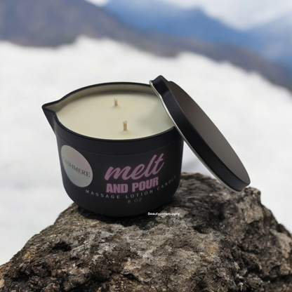 Melt And Pour Massage Lotion Candle 8 oz