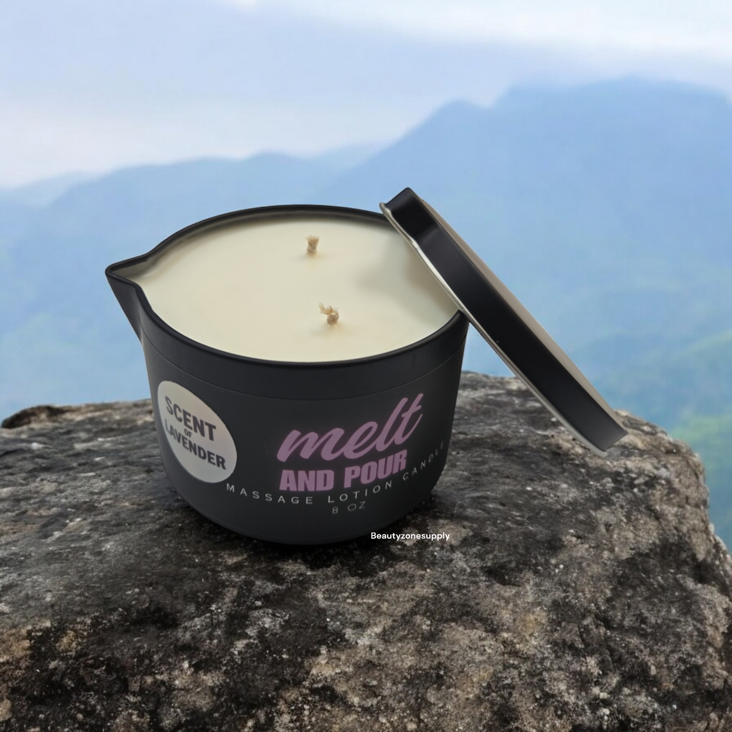 Melt And Pour Massage Lotion Candle 8 oz