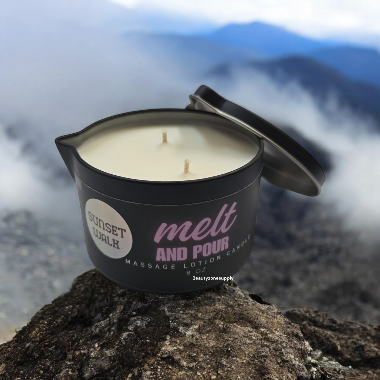 Melt And Pour Massage Lotion Candle 8 oz