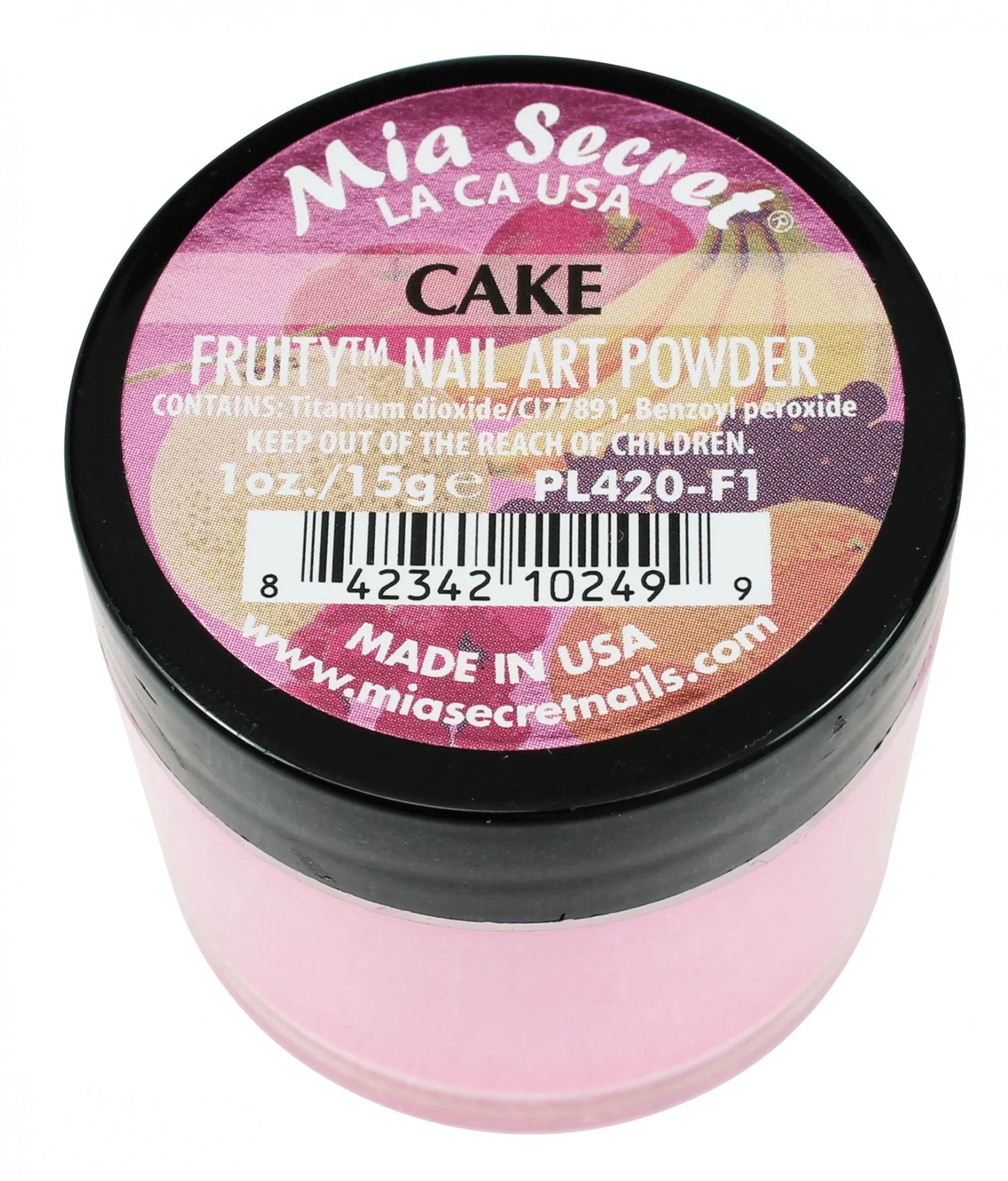 Mia Secret - Cake Fruity Acrylic Powder 1 oz - #PL420-F1