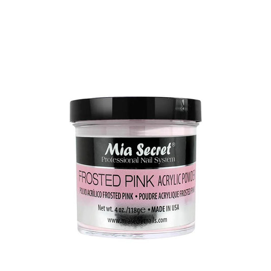 Mia Secret - Frosted Pink Acrylic 4 oz - #PL440-FP