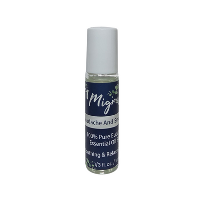 Mignastik #1 Pure Eucalyptus Essential Oil Easy Roll-on 1/3 fl oz