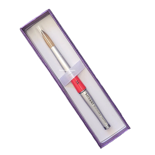 Misaki Nail Brush Kolinsky Silver Handle Japan #16