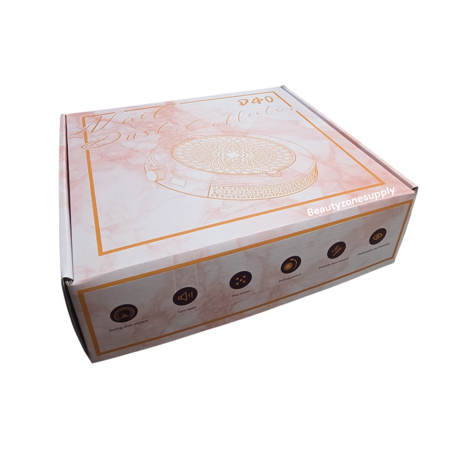Monika D40 Pro Dust Collector For Nail Salon White
