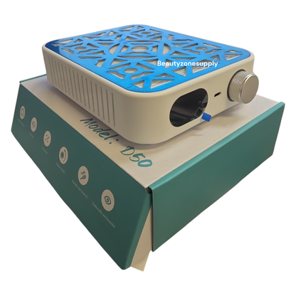 Monika D50 Small Dust Collector For Nail Salon White