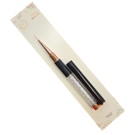 Monika Detail Nail Art Brush plastic Black handle 10 mm