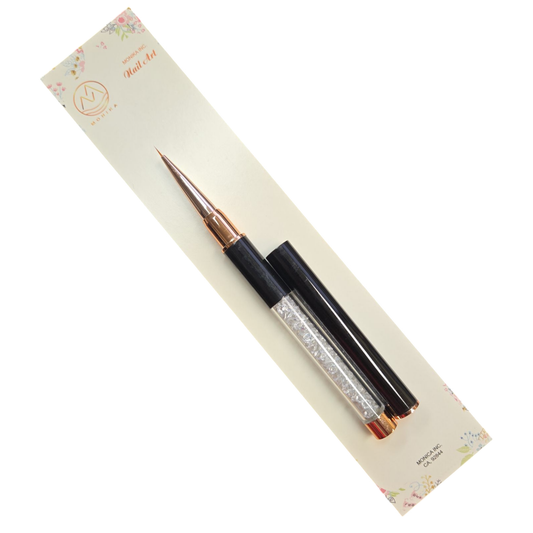 Monika Detail Nail Art Brush plastic Black handle 5 mm