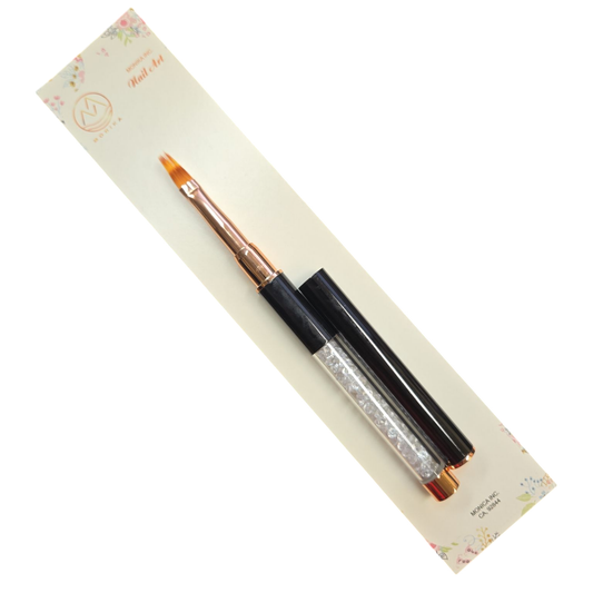 Monika Detail Nail Art Brush plastic Black handle Ombre 12 mm