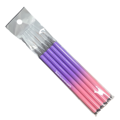 Monika Detail Nail Art Brush Liner Set 5 brush
