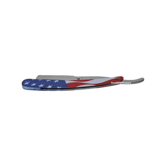 Monika Straight Edge Razor Detailing Razor American Flag