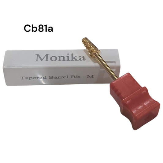 Monika Carbide Bits Tapered Barrel Bits 3/32 Medium  5.2mm