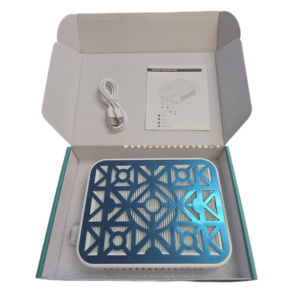 Monika D50 Small Dust Collector For Nail Salon White