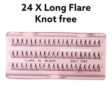 Load image into Gallery viewer, Monika Eyelash Individuals Knot-Free Box 50 Pack - 24 X Long