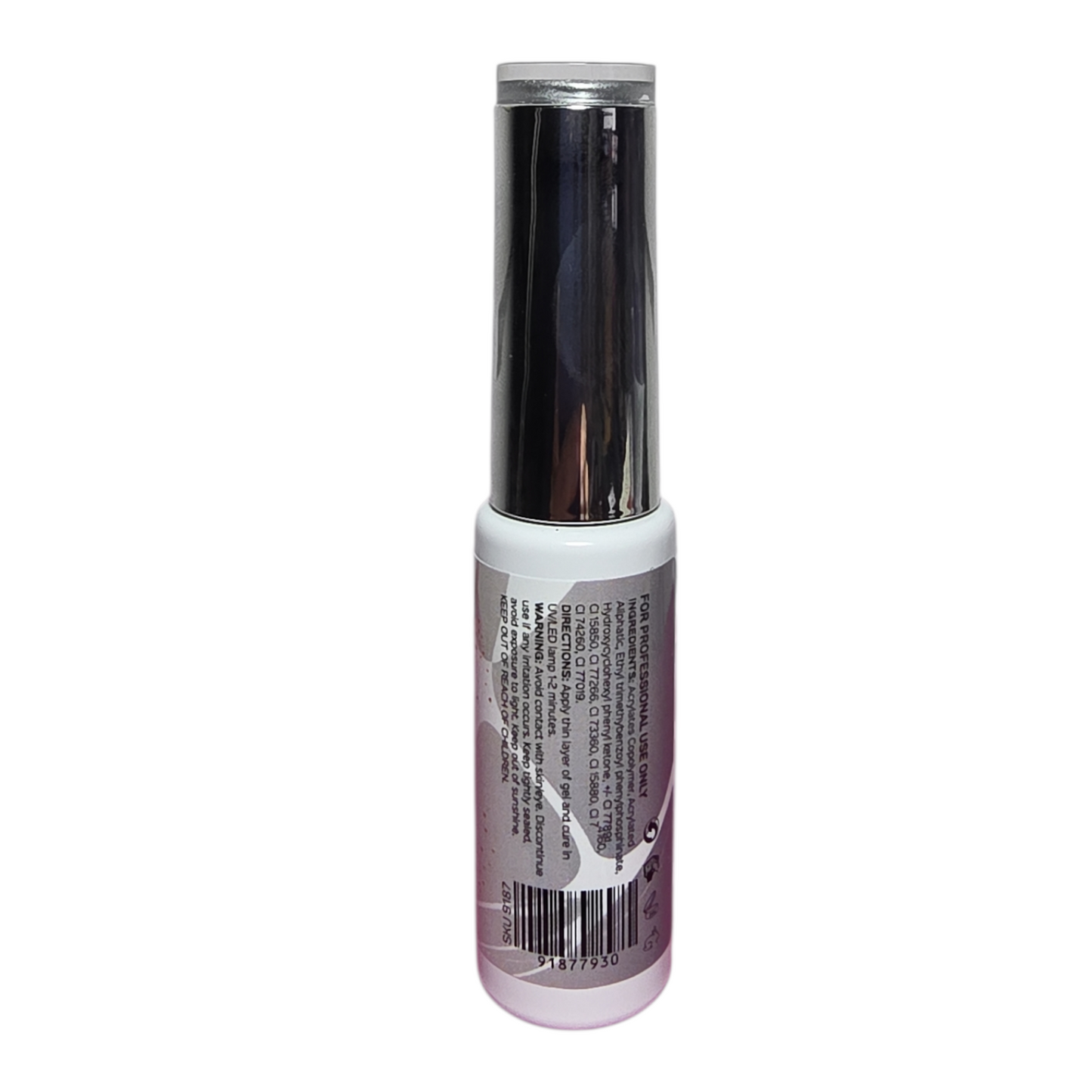 Monika Gel Metal Liner Gel Art Gel Silver uv led 0.4 fl oz