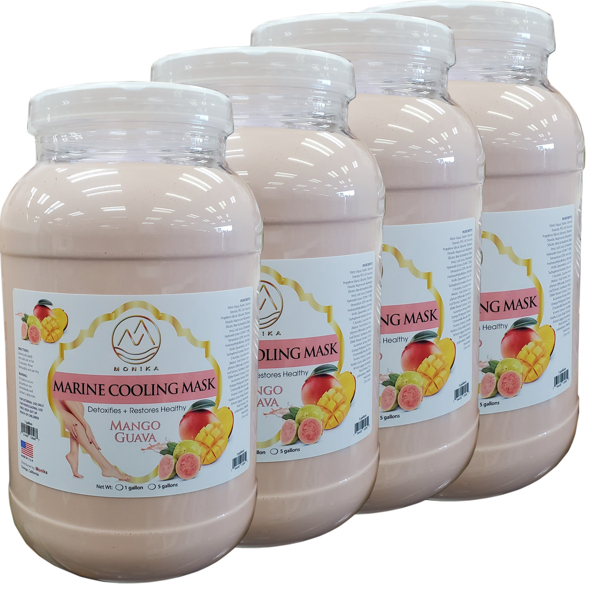 Monika Marine Mask Mango Guava Case 4 Gallon