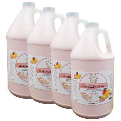 Monika Massage Lotion Mango Guava Case 4 Gallon