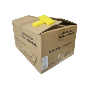 Monika Mini Disposable Pumice Yellow 1600 Pcs #MP02
