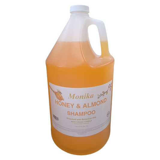 Monika Shampoo Honey Almond Gallon