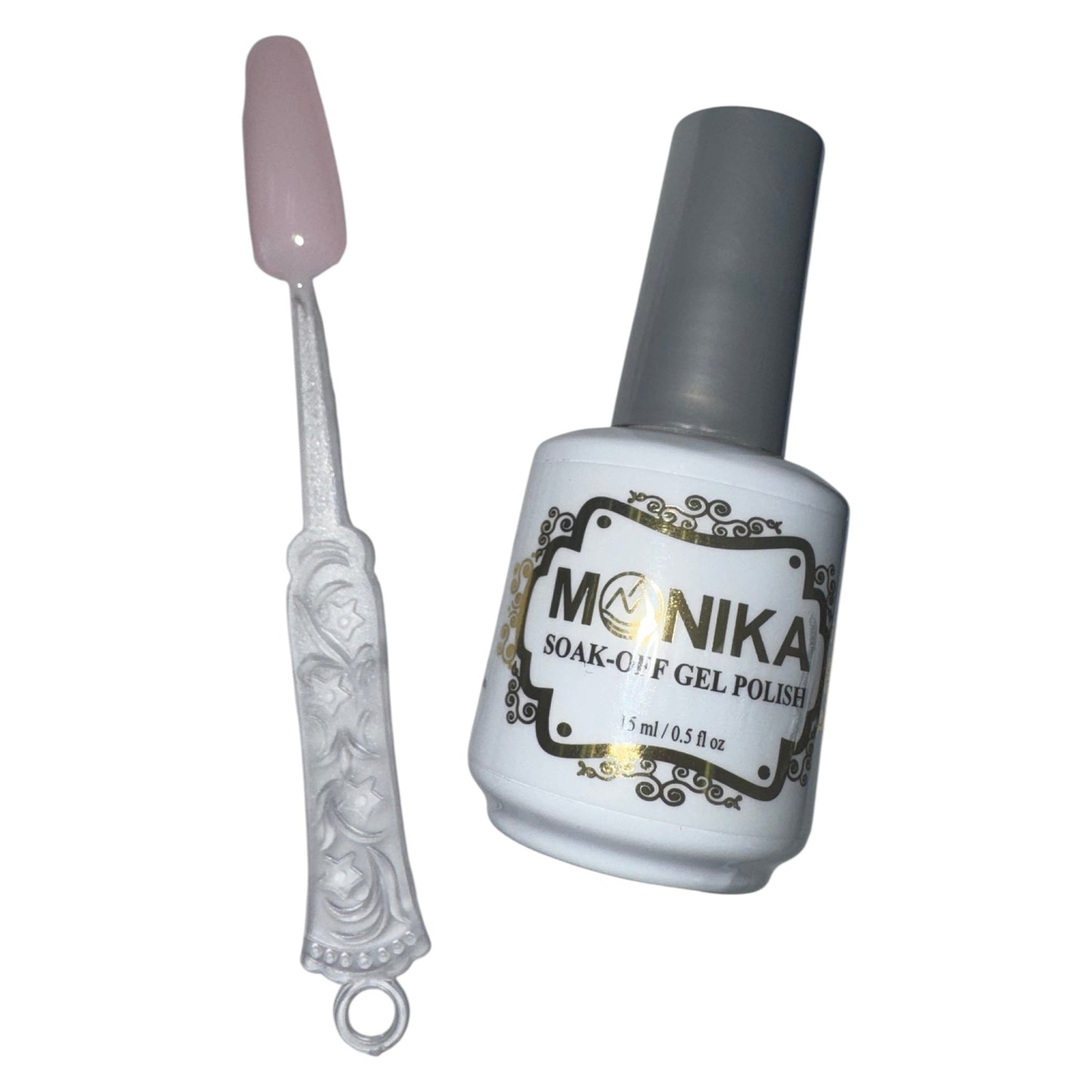 Monika Soak off Gel Light Milky Pink 15ml /0.5 oz
