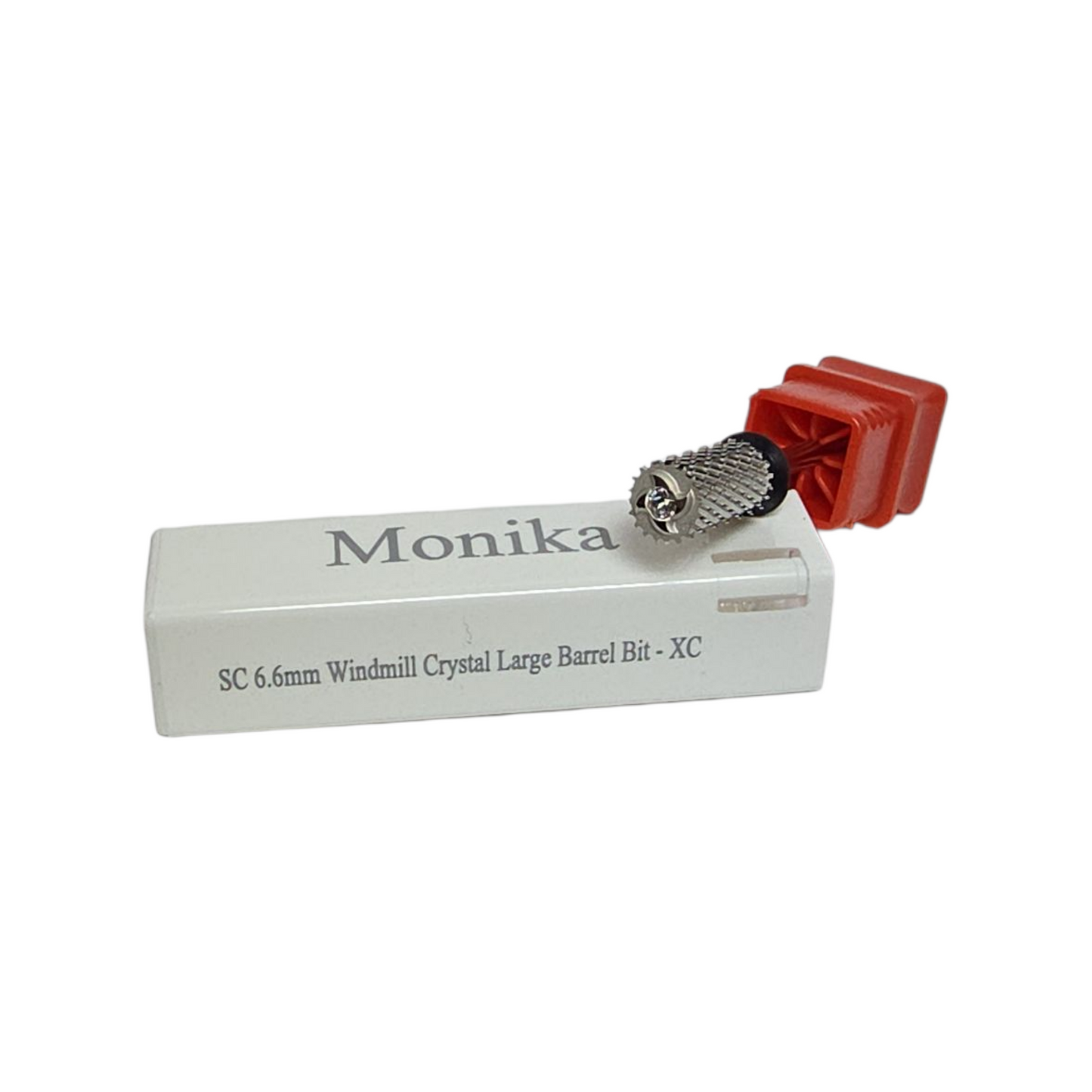 Monika Carbide Bits Windmill Crystal Large Barrel 6.6mm